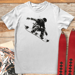 Ink Rider T Shirt Gift For Skier