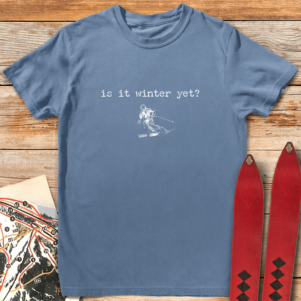 Is IT Winter Ski T Shirt Gift For Skier