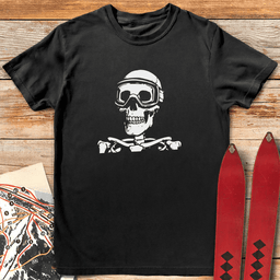 Dead Shred T Shirt Gift For Skier