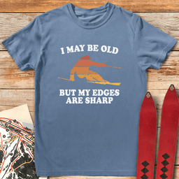 Old But Sharp Ski T Shirt Gift For Skier