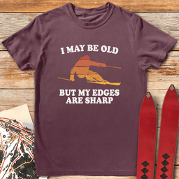 Old But Sharp Ski T Shirt Gift For Skier