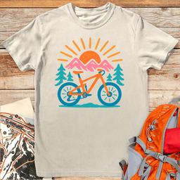 Pastel Pedal T Shirt Gift For Skier