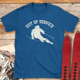 Out Of Service T Shirt Gift For Skier