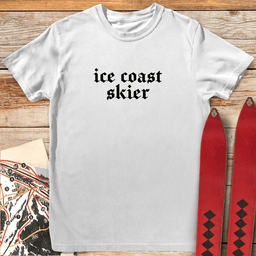 Ice Coast Skier T Shirt Gift For Skier