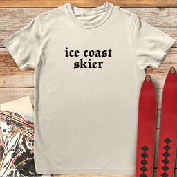 Ice Coast Skier T Shirt Gift For Skier