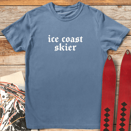 Ice Coast Skier T Shirt Gift For Skier