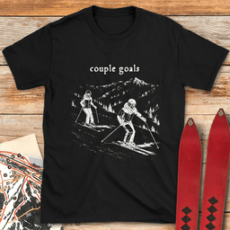 Couple Goals T Shirt Gift For Skier