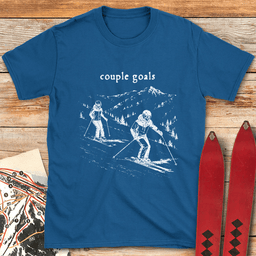 Couple Goals T Shirt Gift For Skier