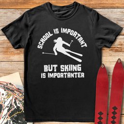 Shreducation T Shirt Gift For Skier