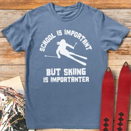 Shreducation T Shirt Gift For Skier