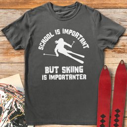 Shreducation T Shirt Gift For Skier