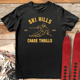 Chase Trills T Shirt Gift For Skier