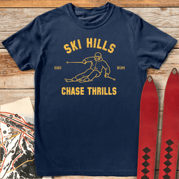 Chase Trills T Shirt Gift For Skier