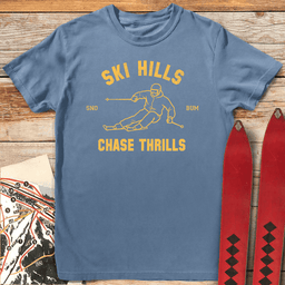 Chase Trills T Shirt Gift For Skier