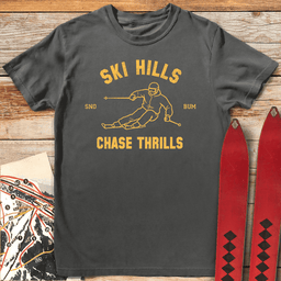 Chase Trills T Shirt Gift For Skier