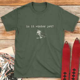 Is IT Winter Ski T Shirt Gift For Skier