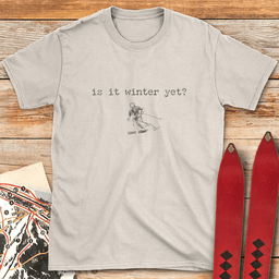Is IT Winter Ski T Shirt Gift For Skier