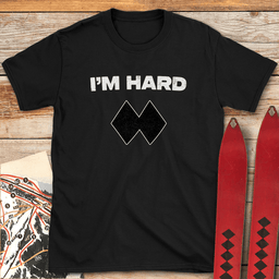 Im Hard T Shirt Gift For Skier