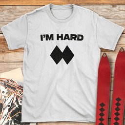 Im Hard T Shirt Gift For Skier