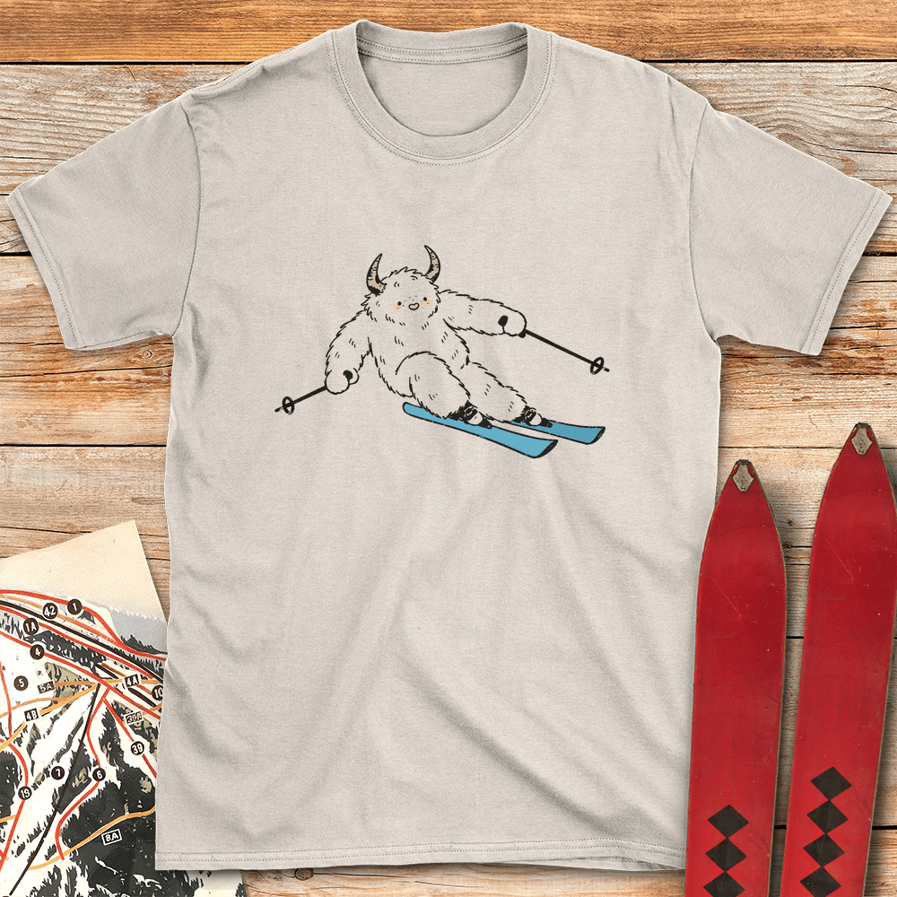 Lil Yeti Shredder T Shirt Gift For Skier