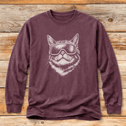 Pusski T Shirt Gift For Skier