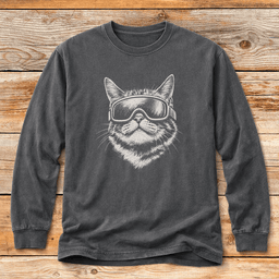 Pusski T Shirt Gift For Skier