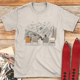 Golden Hour Apre S T Shirt Gift For Skier