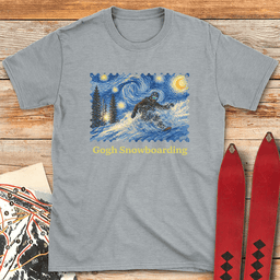 Gogh Snowboard T Shirt Gift For Snowboarder