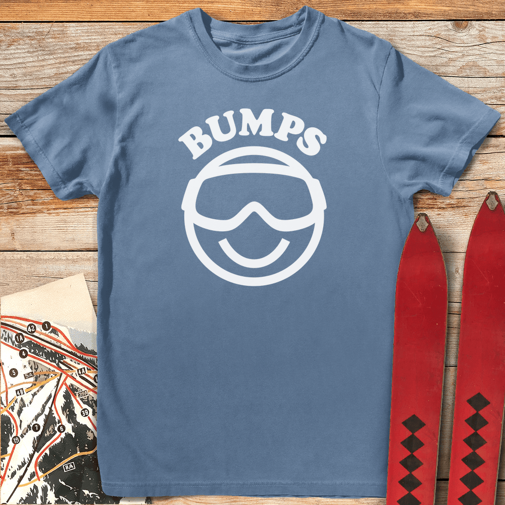 Happy Bumps T Shirt Gift For Skier