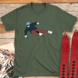 Pastel Carver T Shirt Gift For Skier