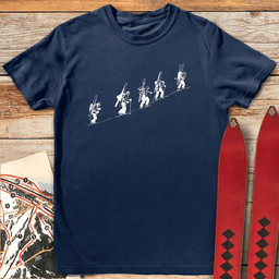 Group Mission T Shirt Gift For Skier