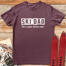 Gritty Ski Dad T Shirt Gift For Dad