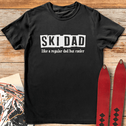 Gritty Ski Dad T Shirt Gift For Dad