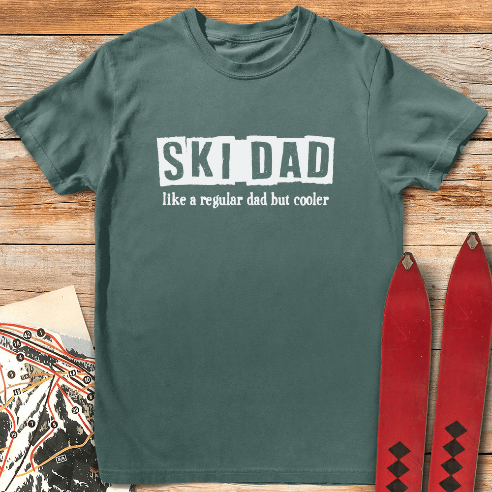 Gritty Ski Dad T Shirt Gift For Dad