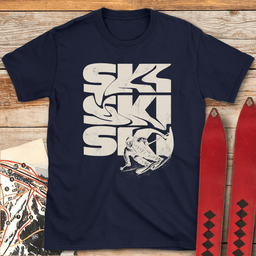 Liquid Carve T Shirt Gift For Skier