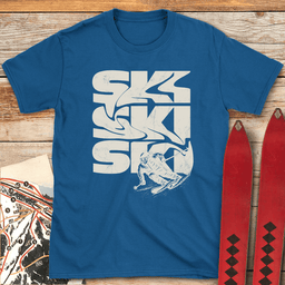 Liquid Carve T Shirt Gift For Skier