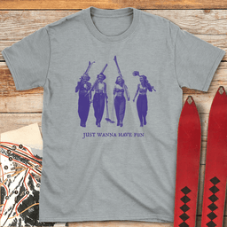 Girls Gone Skiing T Shirt Gift For Skier