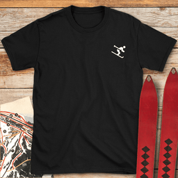 Pocket Tuck T Shirt Gift For Skier