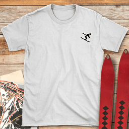 Pocket Tuck T Shirt Gift For Skier