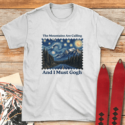 I Must Gogh T Shirt Gift For Skier