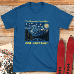 I Must Gogh T Shirt Gift For Skier