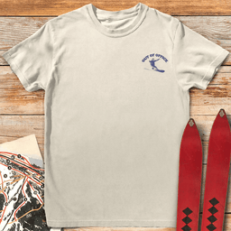 Out Of Office Snowboard Pocket T Shirt Gift For Snowboarder