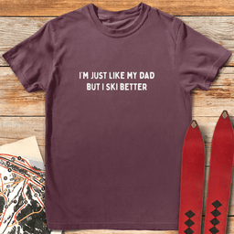 Like My Dad T Shirt Gift For Dad