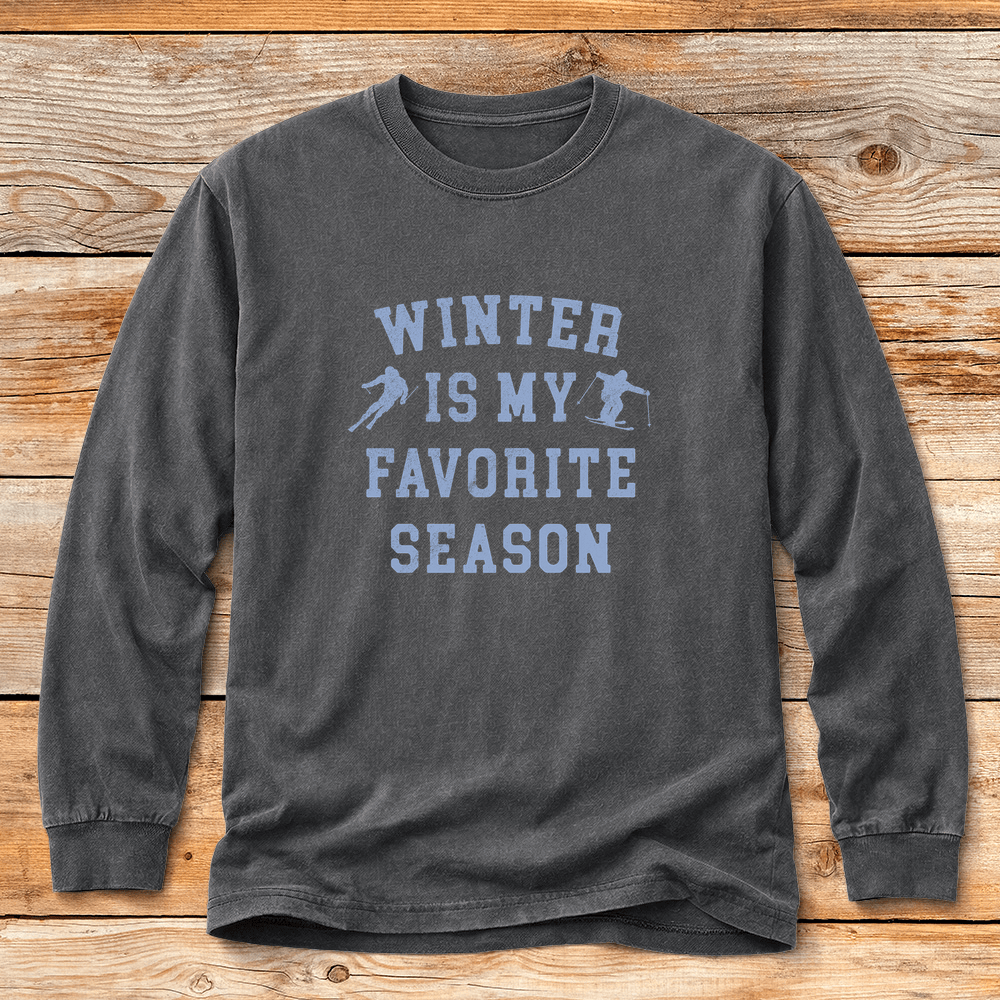 Favorite Season Ski T Shirt Gift For Skier