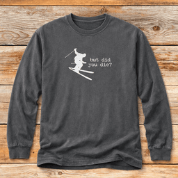 Did You Die Ski T Shirt Gift For Skier