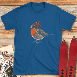 Little Bird Shred T Shirt Gift For Skier