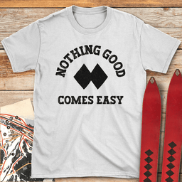 Good Aint Easy T Shirt Gift For Skier