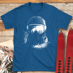 Powder Warrior T Shirt Gift For Skier