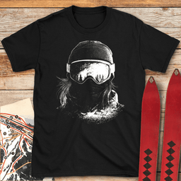 Powder Warrior T Shirt Gift For Skier