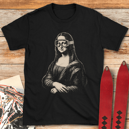 Mona Shreds T Shirt Gift For Skier